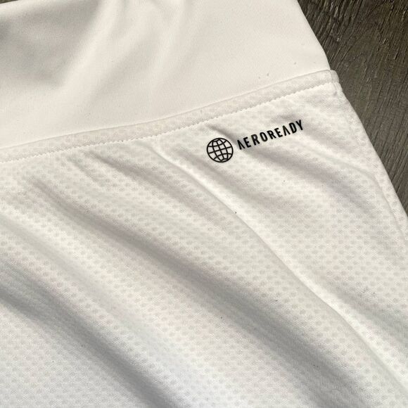 Adidas Aeroready Club Skirt Tennis Golf Skort White Preppy Athleisure Size‎ XL - Picture 5 of 7